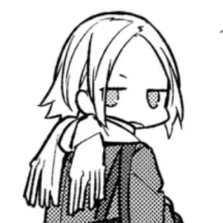 💭 アニメ, マンガ, ステッカー, イラスト, 漫画, キャラクター, 可愛い telegram sticker