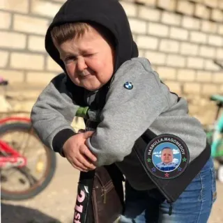 😉 Hasbulla Magomedov Hasbulla, Magomedov, Meme, Mini Khabib, fighter telegram sticker