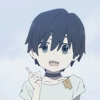 🦋 Anime, Postać, Chłopak, Kreskówka telegram sticker