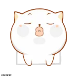 😘 lindo, gato, beso, pegatina, animal telegram sticker