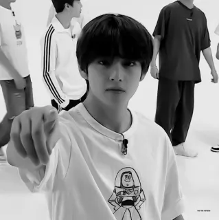 🖤 V BTS, K-pop, chanteur, célébrité, V, Kim Taehyung whatsapp sticker