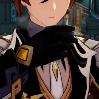 💰 Zhongli Genshin Impact zhongli, genshin impact, karakter, video game, geo archon, minum teh telegram sticker