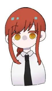 Makima, Asami, devils & more telegram stickers