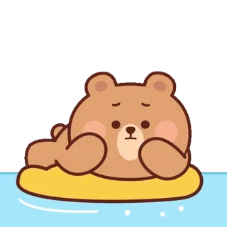 Baguette & Brie Everyday Word @moe_sticker_bot whatsapp stickers