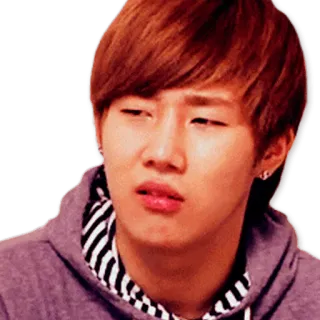 😖 사람, 혼란스러움, 표정, 남자, 얼굴 telegram sticker