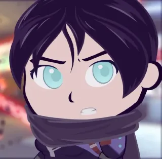 😒 Wraith Apex Legends chibi, Wraith, Apex Legends, video game, character telegram sticker