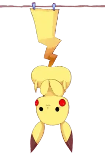 🙃 Pikachu Pokemon Pikachu, Pokémon, lindo, dibujos animados, anime whatsapp sticker