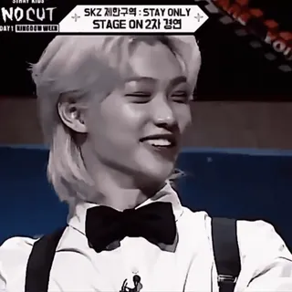 🐣 NOCUT+
SKZ 제한구역 : STAY ONLY
STAGE ON 2차 경연
YOU k-pop, เกาหลี, บันเทิง, เพลง, felix telegram sticker