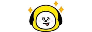 🧸 Chimmy BT21, Chimmy, cute, kawaii, sticker telegram sticker