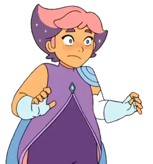 😳 Glimmer She-Ra and the Princesses of Power Glimmer, She-Ra, princesses, cartoon, character, animation telegram sticker