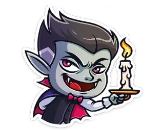 Count Dracula :: @TgSticker telegram stickers