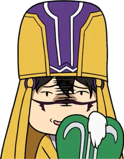 😈 anime, chibi, character, art, illustration, manga telegram sticker