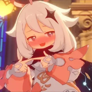 👉 Paimon Genshin Impact Anime, Paimon, Genshin Impact, Süß, Videospiel Charakter, Überheblich telegram sticker