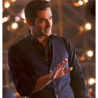 🙂 Lucifer Morningstar Lucifer Lucifer, Tom Ellis, Acara TV, Supranatural, Iblis, Aktor telegram sticker