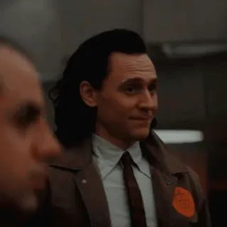 😌 Loki Loki, Tom Hiddleston, Marvel, character, tv show telegram sticker