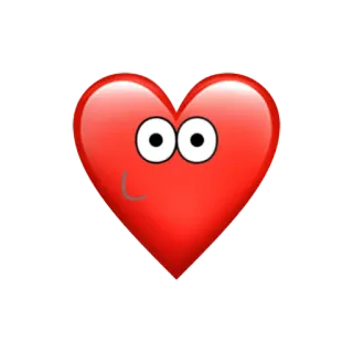 ❤️ ハート, 絵文字, 愛, 漫画, かわいい telegram sticker