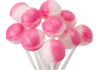 🍭 конфеты, леденцы, розовый, белый, сладости, десерт telegram sticker