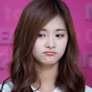 😒 Tzuyu tzuyu, kpop, twice, idol, sängerin, promi telegram sticker