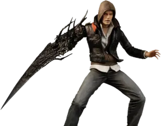 💀 Alex Mercer Prototype video game, action, monster, powers, hoodie telegram sticker