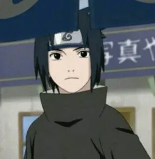 🎧 Sasuke Naruto anime, ninja, Sasuke, Naruto, Uchiha, manga telegram sticker