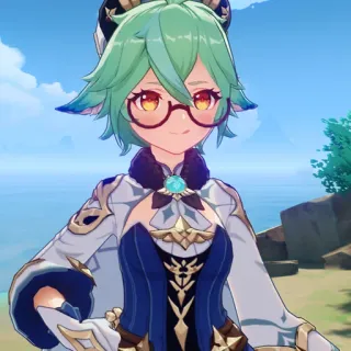 😏 Sucrose Genshin Impact Sucrose, Genshin Impact, Videospiel, Anime, Charakter telegram sticker