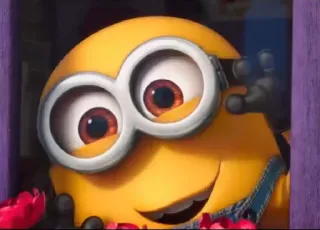 😍 Minion Despicable Me minion, cartoon, character, movie telegram sticker