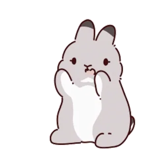 ๐ซฃ bunny telegram sticker