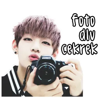 Taehyung BTS by @wontae telegram stickers