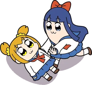 😝 Anime, Cartoon, Süß, Lustig, Meme, Pop Team Epic telegram sticker