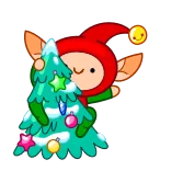 Speedy Elf telegram stickers