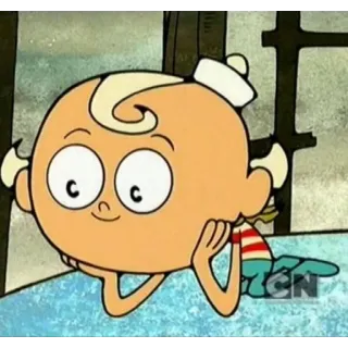 👀 Flapjack The Marvelous Misadventures of Flapjack Kreskówka, Flapjack, Animacja, Niezwykłe przypadki Flapjacka telegram sticker