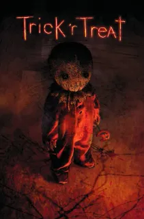♥️ Sam Trick 'r Treat Halloween, Terror, Película, Truco o trato, Monstruo, Sam whatsapp sticker