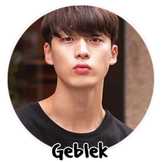 😠 Geblek osoba, mężczyzna, azjata, koreańczyk, twarz whatsapp sticker