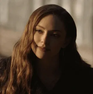 🥚 Hope Mikaelson Legacies Hope Mikaelson, Legacies, woman, portrait, tv show, vampire, werewolf, witch telegram sticker