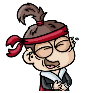 😂 หัวเราะ, ร้องไห้, การ์ตูน, อารมณ์, ตลก telegram sticker