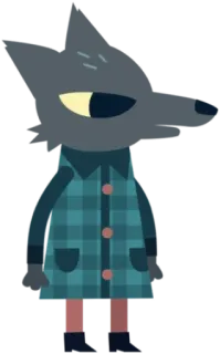 💖 Mae Borowski Night in the Woods Desenho animado, Antropomórfico, Animal, Mae, NITW, Night in the Woods, Jogo indie, Personagem whatsapp sticker