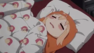 🙂 Umaru Doma Himouto! Umaru-chan 애니메이션, 우마루, 귀여운, 자는, 카와이, 캐릭터, 건어물 여동생! 우마루짱 whatsapp sticker