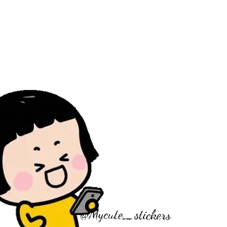 👧 telegram sticker