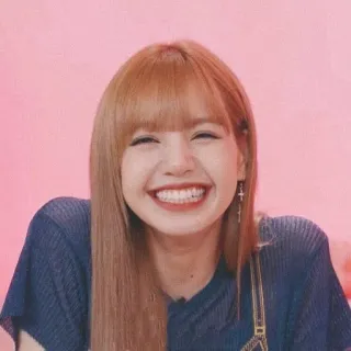 🦋 Lisa kpop, lisa, blackpink, cantante, sonrisa, mujer, celebridad telegram sticker