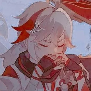 🌟 Kaedehara Kazuha Genshin Impact kaedeharakazuha, genshin impact, anime, kawaii, personagem, adesivo telegram sticker