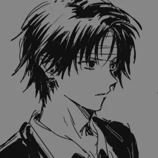 ✖️ Chrollo Lucilfer Hunter x Hunter Anime, Manga, Chrollo Lucilfer, Hunter x Hunter, Brigata Fantasma telegram sticker