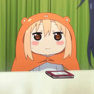 🍧 Umaru Doma Himouto! Umaru-chan anime, manga, umaru doma, himouto! umaru-chan, cute, kawaii telegram sticker