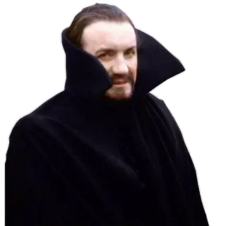😒 pria, vampir, jubah, potret telegram sticker