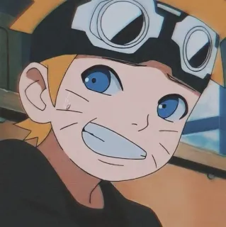😅 Naruto Uzumaki Naruto naruto, uzumaki, anime, manga, dibujos animados, ninja telegram sticker