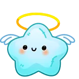 Hanging Star @podarkitgnft telegram emojis ⭐️