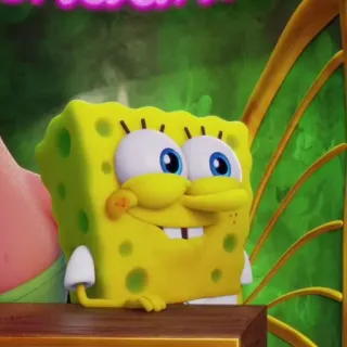 🐙 Spongebob Squarepants Spongebob, cartoon character, nickelodeon, kids, sponge telegram sticker