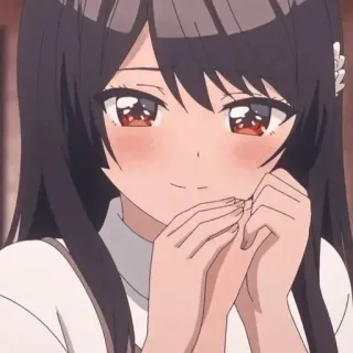 🥰 Anime, Cô gái, Hoạt hình, Nhân vật, Kawaii telegram sticker