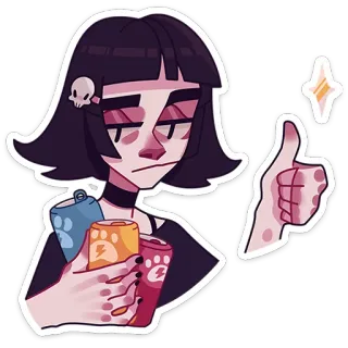 Кортни :: @stickroom telegram stickers