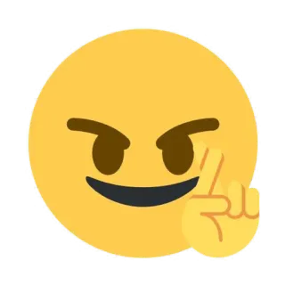 🌚 emoji, finger, annoyance, attitude telegram sticker