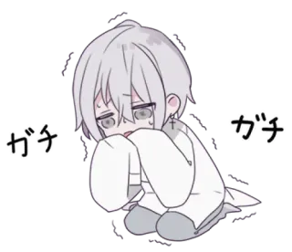 🍙 ガチ Anime, Manga, Emotional, Weinend, Traurig telegram sticker